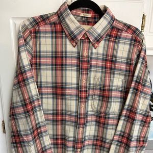 Abercrombie Men's Button Up Flannel Plaid Shirt